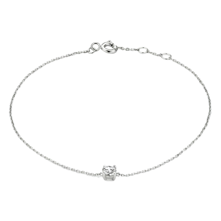 Pulsera Klára con piedra de moissanita