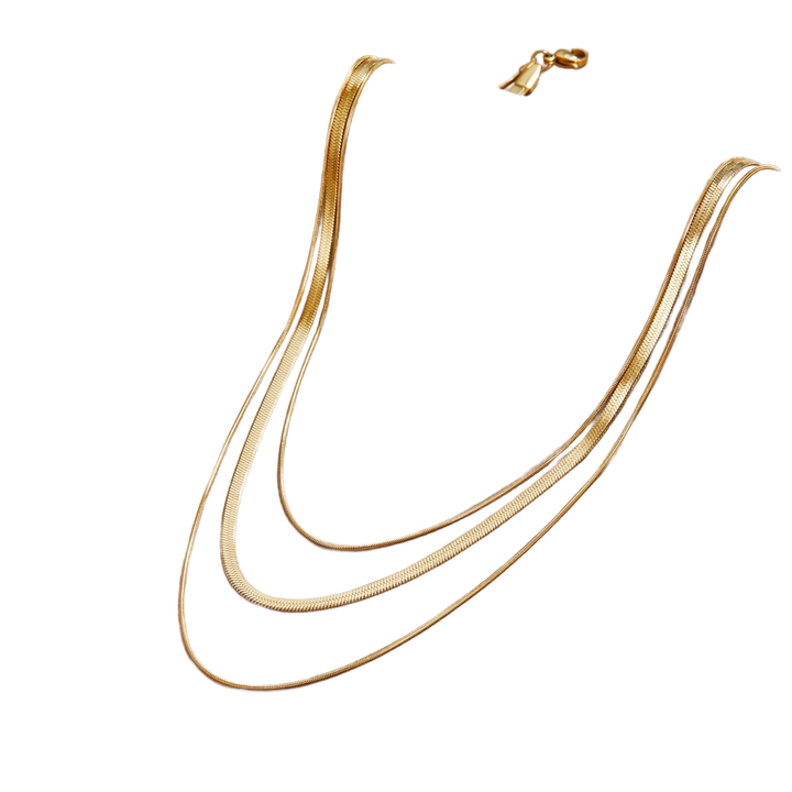 Collar de Dorado Multicapa