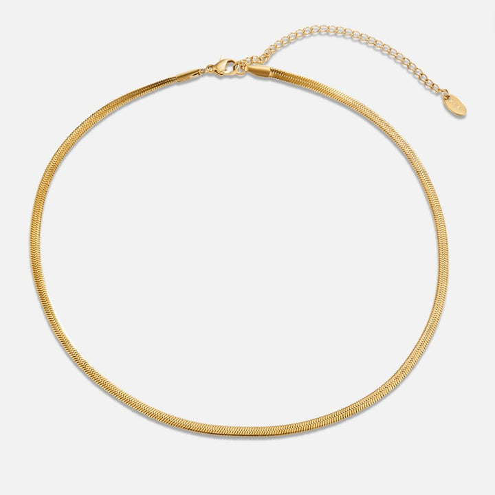 Cadena de serpiente Collar Dorado