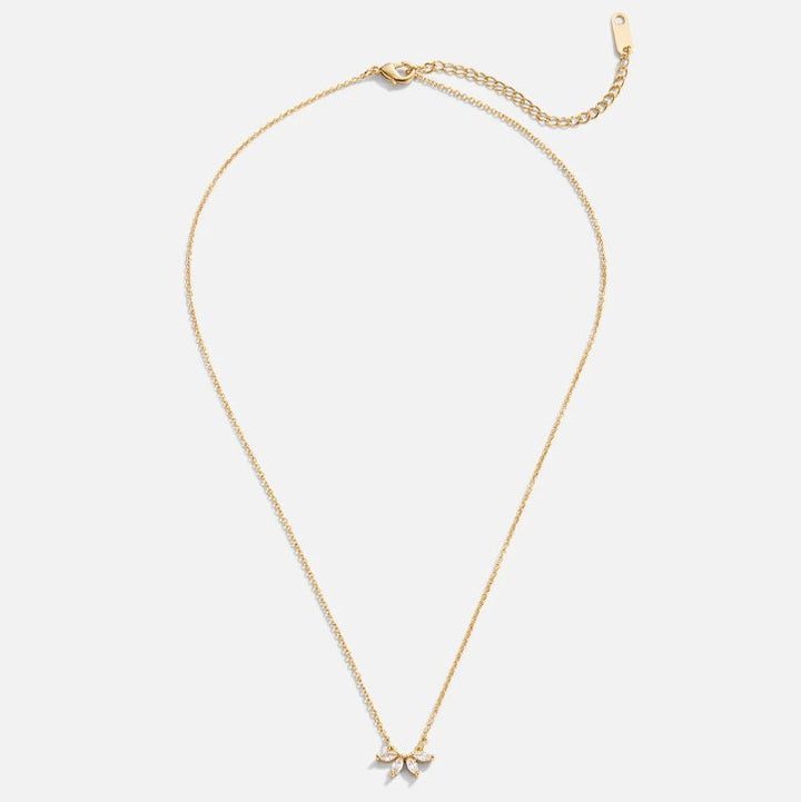 Collar de Hoja de Cristal Omelia